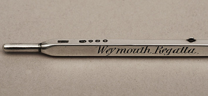 Antique Silver Oar - Weymouth Regatta Rowing Prize